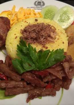 Nasi Kuning Praktis ala Mama Hyuga