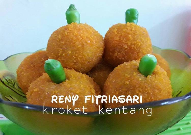 resep makanan Kroket kentang isi sayur+ayam