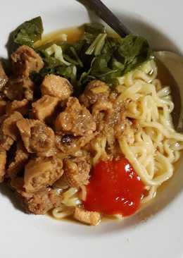 Mie ayam rumahan with â¤