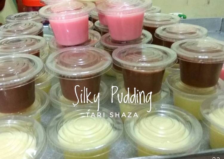 resep makanan Silky Pudding a.k.a Puding Sutera