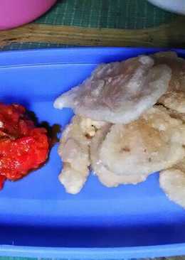 Cireng simpel cocol sambel goreng
