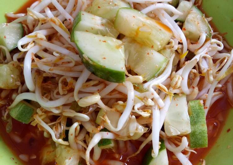 Asinan Tauge segar recipe main photo