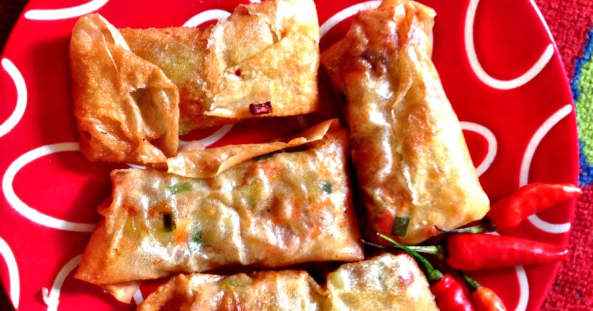 80 resep lumpia  isi  ayam wortel kentang enak dan sederhana 