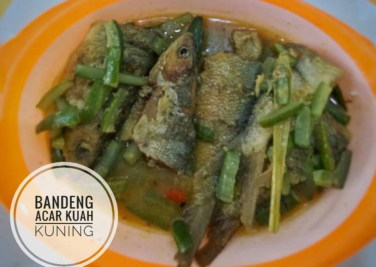 resep makanan Bandeng Acar Kuah Kuning