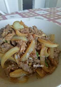 Simple Beef Gyudon