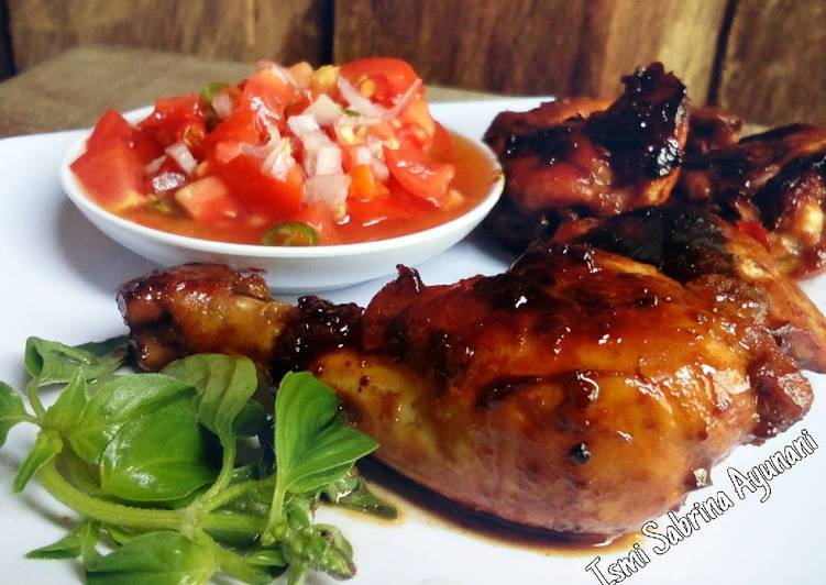  Resep Ayam Panggang Bumbu Kecap dg Dabu2 Iris oleh Ismi 