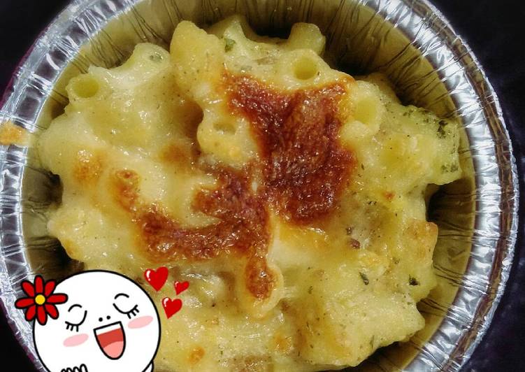 gambar untuk resep Macaroni susu keju (mpasi)