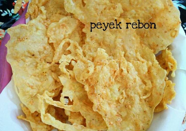 Resep Peyek rebon By Witri Ramadhani