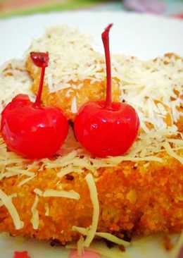 Pisang Goreng Kremes Bertabur Keju (#PR_CemilanKriuk)