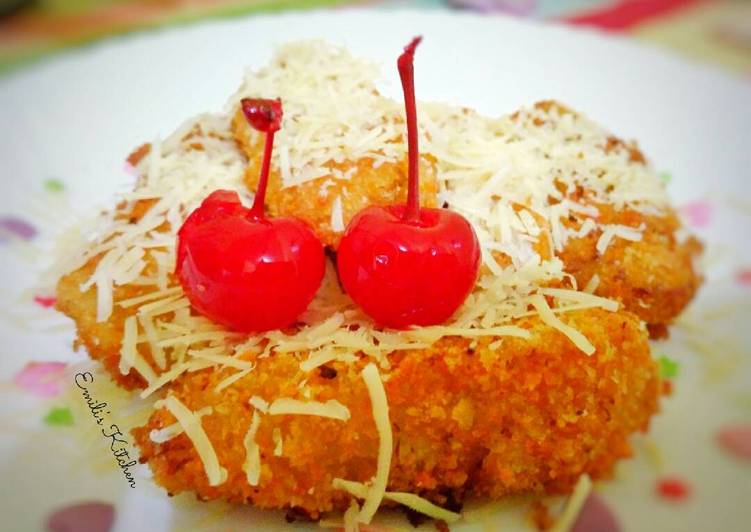 resep lengkap untuk Pisang Goreng Kremes Bertabur Keju (#PR_CemilanKriuk)