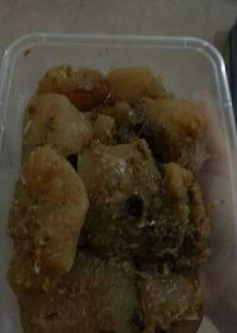 Bacem kulit jeruk bali