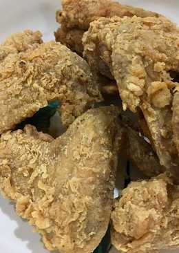 #14 - Sayap goreng tepung pedas pakai resep ci Xanders