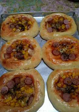 Roti sobek selembut kapas (dough pizza, bisa buat roti manis)