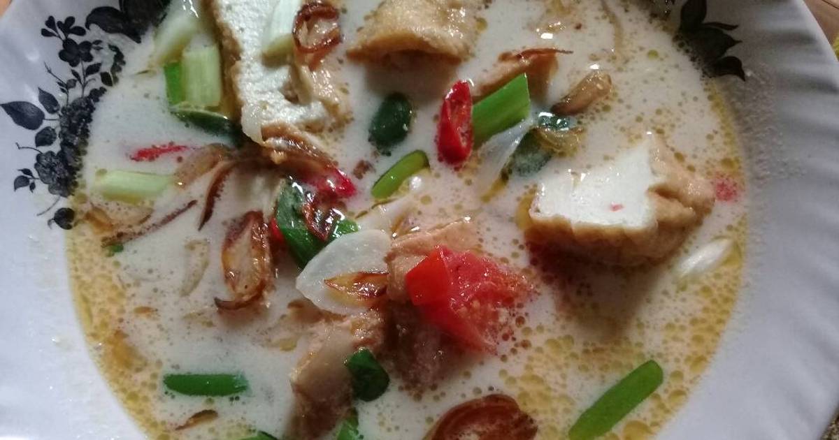 Resep Sayur tahu  santan  oleh Rita Herawati Cookpad