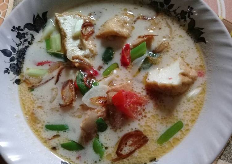Resep Sayur tahu santan - Rita Herawati ~ Resep Mudah Masakan Indonesia ~dapur-ismay