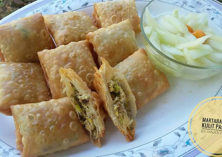 Resep Martabak Telur Mini Kulit Pangsit Rinas Pawon