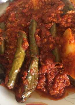 Terong kentang balado