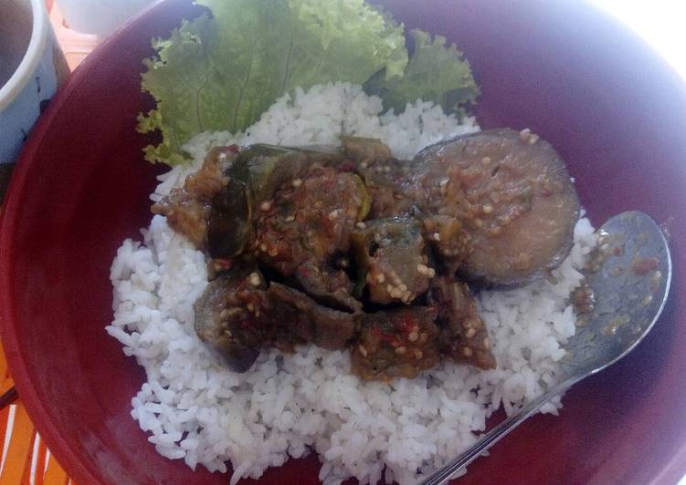 Resep Balado terong Dari Dwi