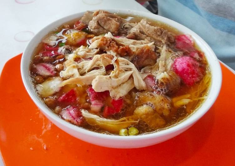 gambar untuk resep Soto Lamongan Mak iyah