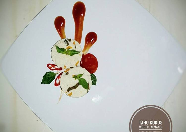 resep makanan Tahu Kukus Wortel Kemangi #aop2_tahu