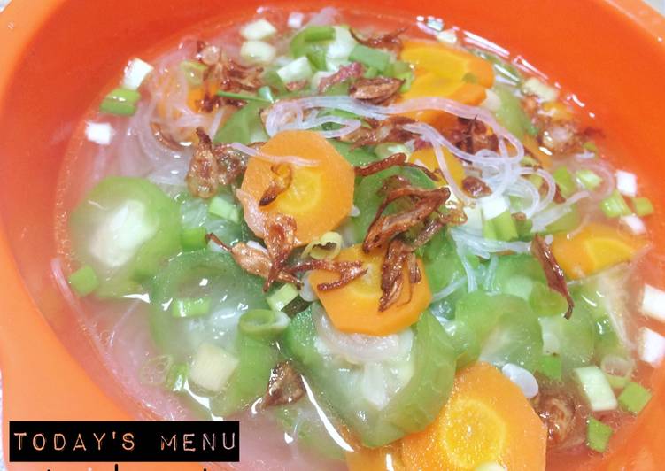 resep makanan Sayur Oyong Soun