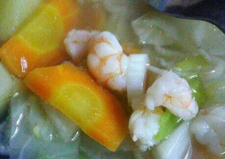 resep masakan Sup Udang Sederhana