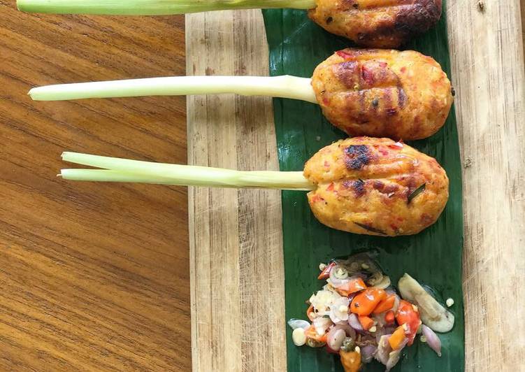 Resep Sate lilit Kiriman dari thata van Leuken