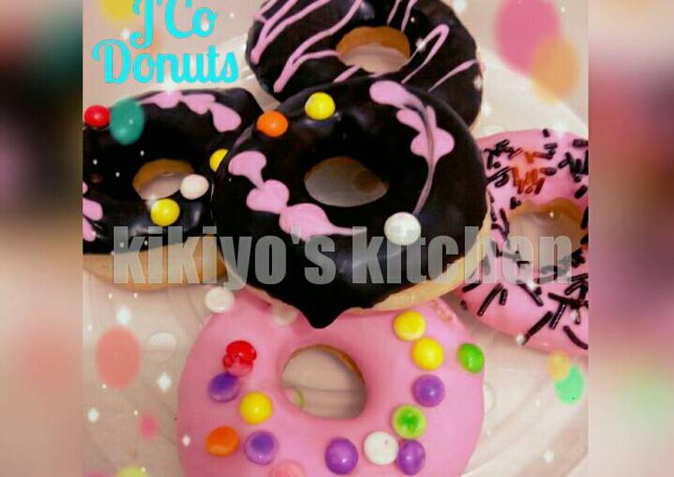 cara membuat Donat J'co (recook: fatmah bahalwan)