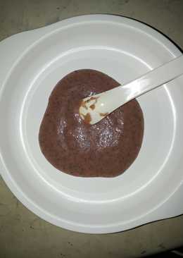 Bubur beras merah putih with Dori mpasi 7+