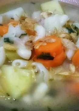 Sayur Sop Ayam Macaroni