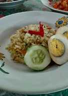 Nasi goreng ayam suir