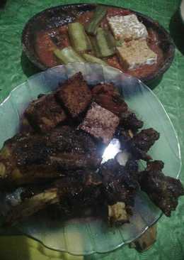 Iga dan tahu bakar madu