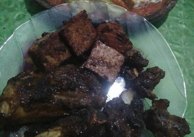 resep masakan Iga dan tahu bakar madu