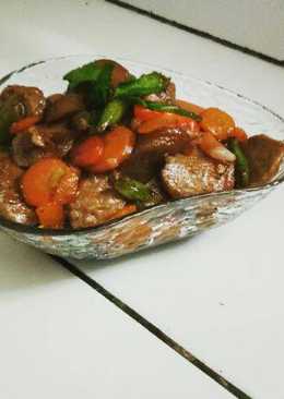 Tongseng pentol+sosis mayo