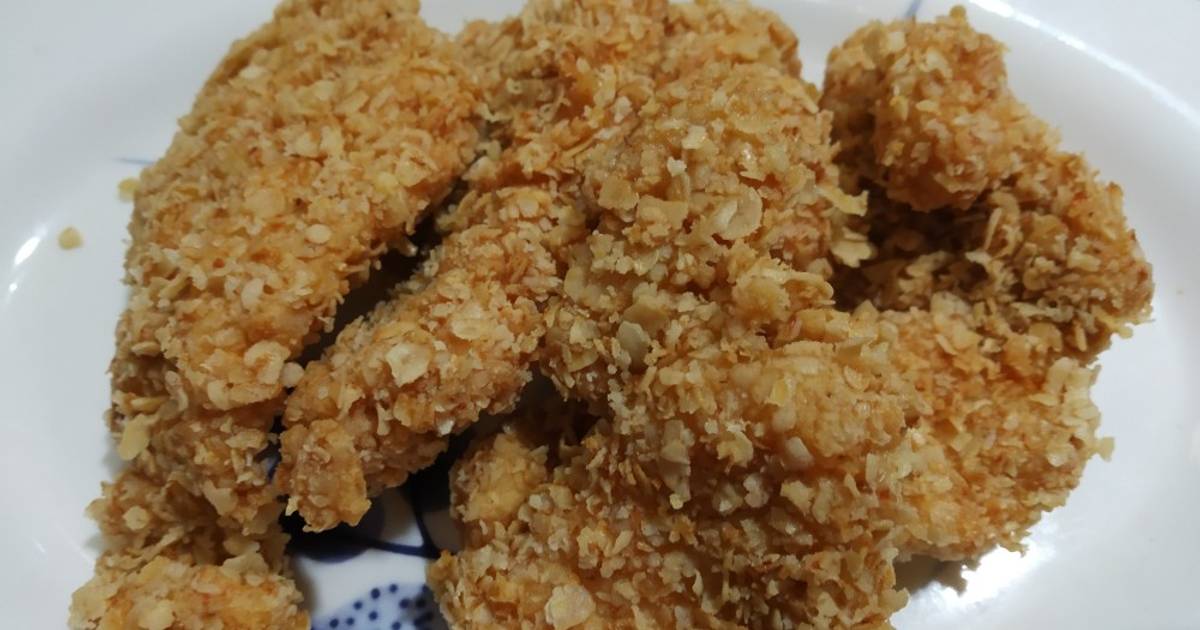 28 resep  ayam  goreng crispy oat  enak dan sederhana Cookpad