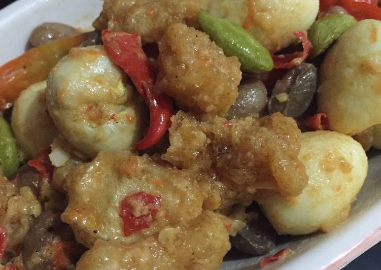 gambar untuk resep makanan Sambal Krecek Petai