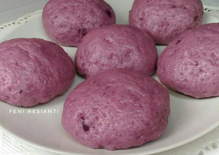 gambar untuk resep makanan Pao ubi ungu