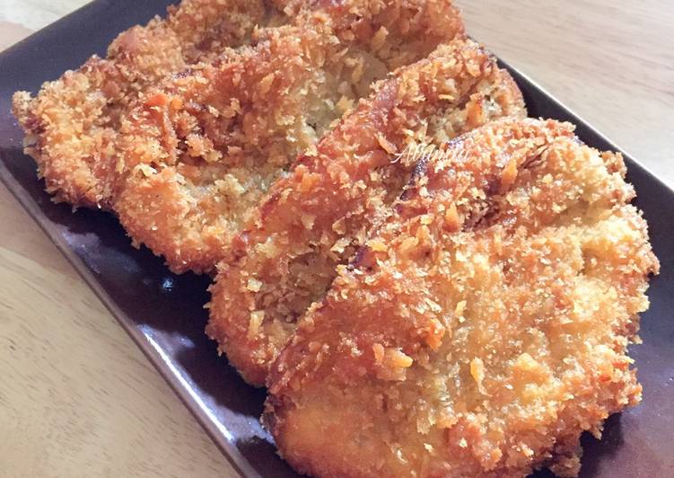 bahan dan cara membuat Pisang Goreng Crispy