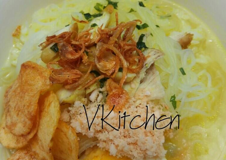 Resep Soto Ayam Lamongan By VKitchen