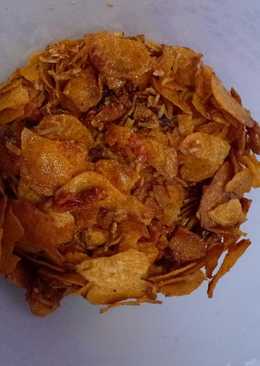 Kentang goreng pedas manis