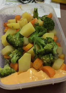 Brokoli Kentang Wortel Kukus Mayonaise