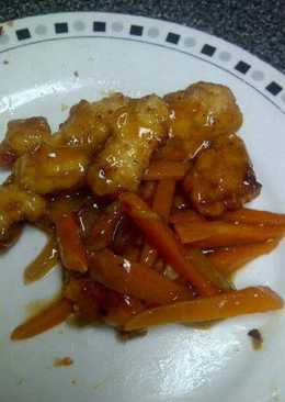 Ayam Goreng Tepung Saus Padang