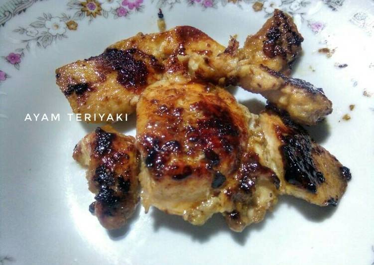 resep lengkap untuk Ayam Teriyaki Simpel