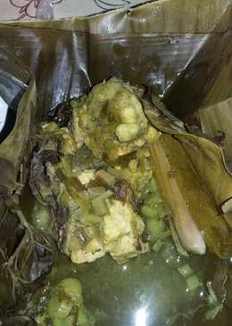 Pepes ayam sederhana