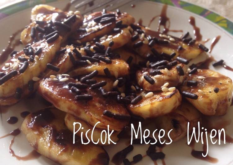 resep makanan Piscok Meses Wijen ala Agnes