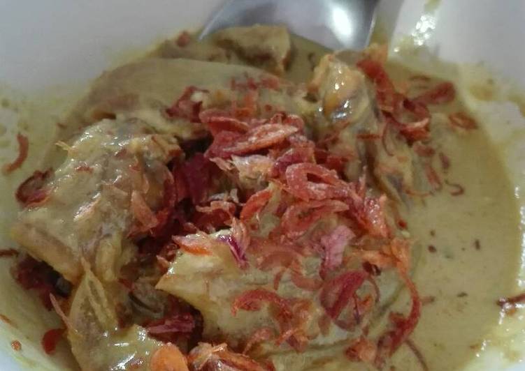 resep masakan KIKIL GULAI keto