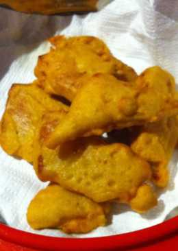 Pumpkin goreng tepung besan