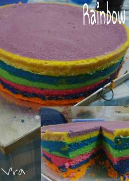 Rainbow cake ekonomis