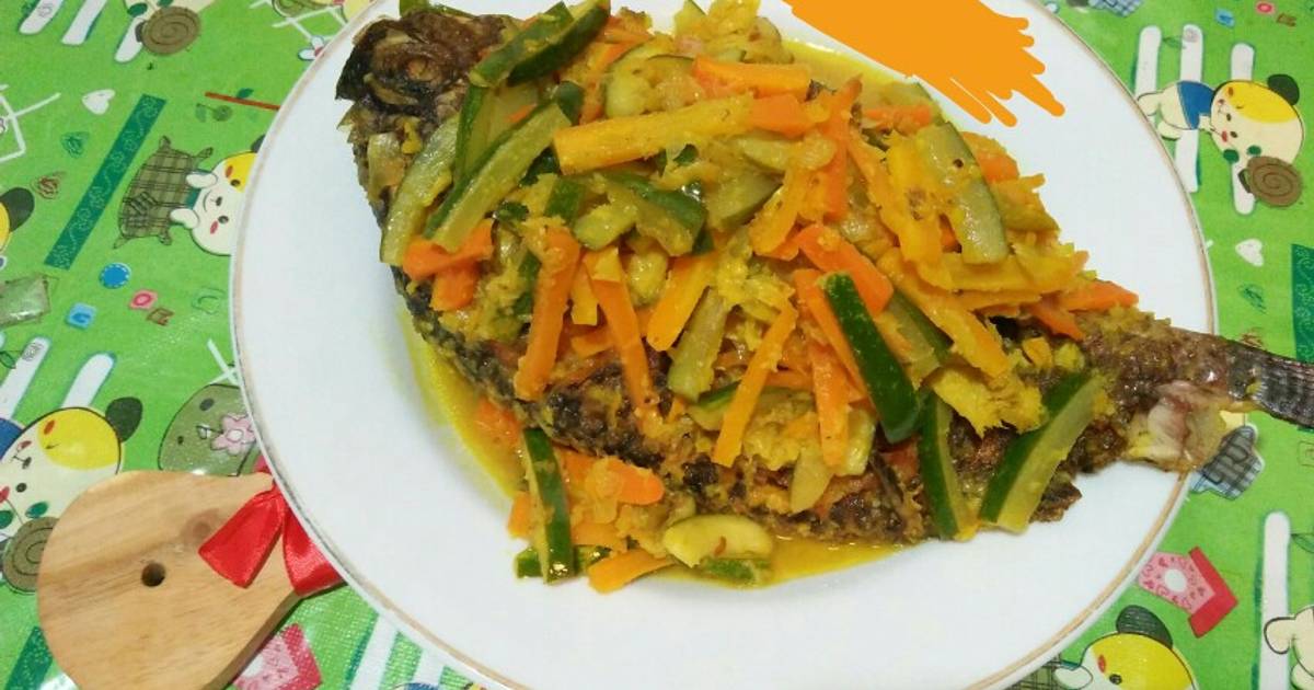 99 resep ikan nila bumbu acar kuning enak dan sederhana 