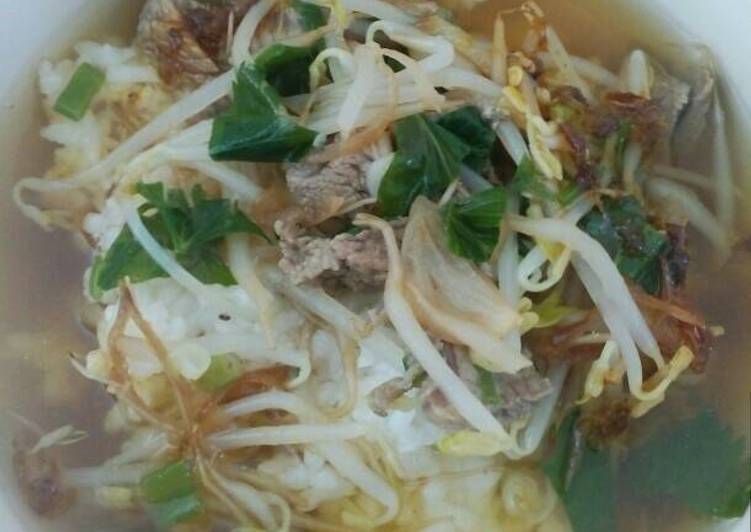 cara membuat Soto sapi Kudus